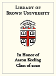 Aaron Keeling, Class of 2020