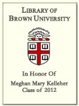 Meghan Mary Kelleher, Class of 2012