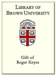 Customized digital bookplate for Roger Keyes