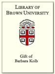 Customized digital bookplate for Barbara Kolb