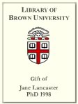 Customized digital bookplate for Jane Lancaster, PhD 1998