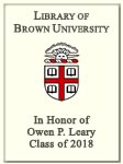 Owen P. Leary, Class of 2018