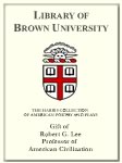 Customized digital bookplate for Professor Robert G. Lee to the Harris Collection