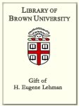 Customized digital bookplate for H. Eugene Lehman