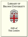 Customized digital bookplate for Tim Lemire