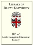 Customized digital bookplate for Little Compton Historical Society