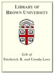 Customized digital bookplate for Frederick R. and Ursula Love