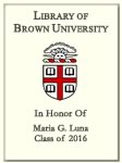 Maria G. Luna, Class of 2016