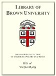 Customized digital bookplate for Victor Malta to the Harris Collection