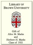 Customized digital bookplate for Alice M. Marks and Herbert H. Marks