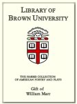 Customized digital bookplate for William Marr to the Harris Collection