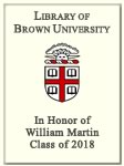 William Martin, Class of 2018