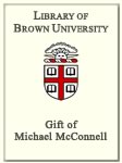 Customized digital bookplate for Michael McConnell