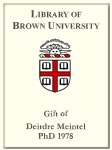 Customized digital bookplate for Deirdre Meintel, PhD 1978