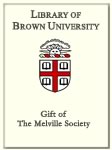 Customized digital bookplate for The Melville Society