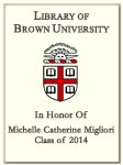 Michelle Catherine Migliori, Class of 2014