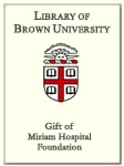 Customized digital bookplate for Miriam Hospital Foundation