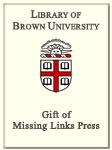 Customized digital bookplate for Missing Links Press