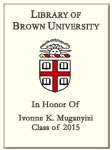 Ivonne K. Muganyizi, Class of 2015