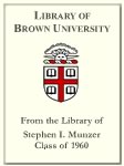 Customized digital bookplate for From the Library of Stephen I. Munzer, Class of 1960