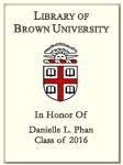 Danielle L. Phan, Class of 2016