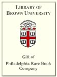 Customized digital bookplate for Philadelphia Rare Book Company