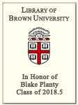 Blake Planty, Class of 2018.5