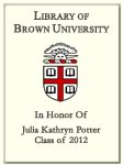 Julia Kathryn Potter, Class of 2012