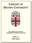 Customized digital bookplate for Ned Quist to the Harris Collection