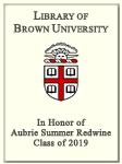 Aubrie Summer Redwine, Class of 2019