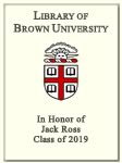 Jack Ross, Class of 2019