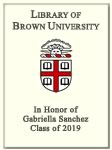 Gabriella Sanchez, Class of 2019