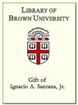Customized digital bookplate for Ignacio A. Santana, Jr.