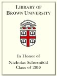 Nicholas Schoenfeld, Class of 2010