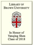 Yanqing Shen, Class of 2018
