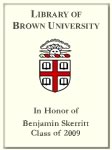Benjamin Skerritt, Class of 2009