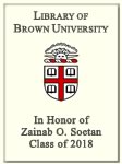 Zainab O. Soetan, Class of 2018