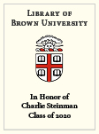 Charlie Steinman, Class of 2020