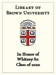 Whitney Su, Class of 2020