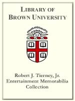 Robert J. Tierney, Jr. Entertainment Memorabilia Collection