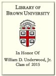 William D. Underwood, Jr., Class of 2015