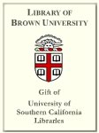 Customized digital bookplate for University of Southern California Libraries