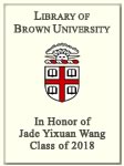 Jade Yixuan Wang, Class of 2018