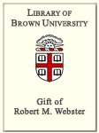 Customized digital bookplate for Robert M. Webster