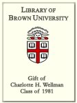 Customized digital bookplate for Charlotte H. Wellman, Class of 1981