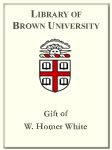 Customized digital bookplate for W. Homer White