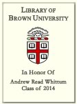 Andrew Read Whittum, Class of 2014