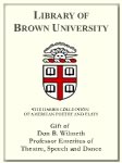 Customized digital bookplate for Professor Don B. Wilmeth to the Harris Collection