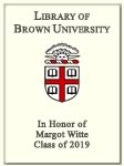 Margot Witte, Class of 2019