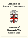 Shuangxia Wu, Class of 2020